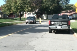 Image of traffic calming signs in Ottawa