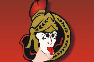 Image of Sens jersey with Roman character choking